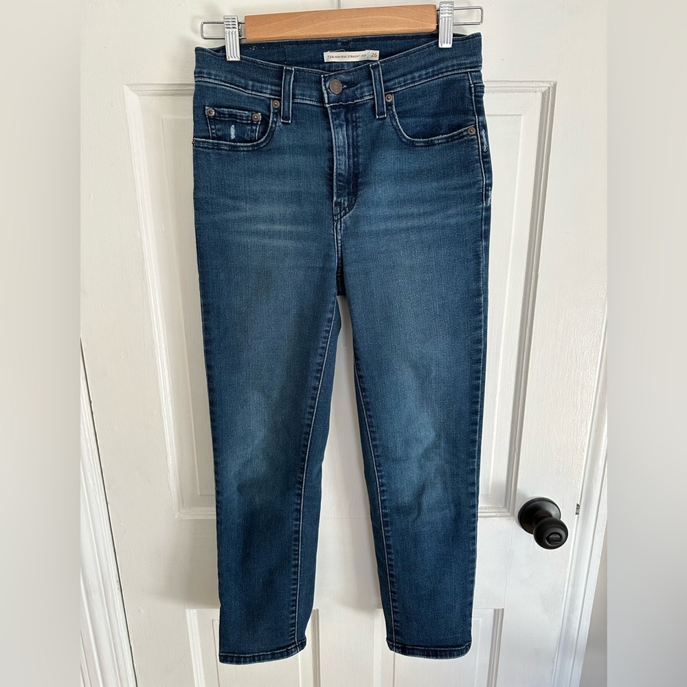 Women’s High Rise Straight Crop Levi’s
